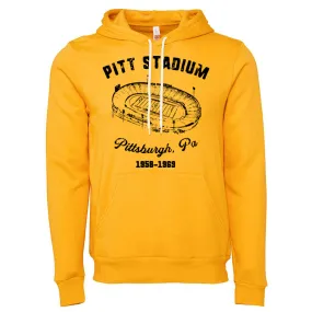 Pitt Stadium Pullover Hoodie | Pitt Stadium Gold Pullover Hoodie