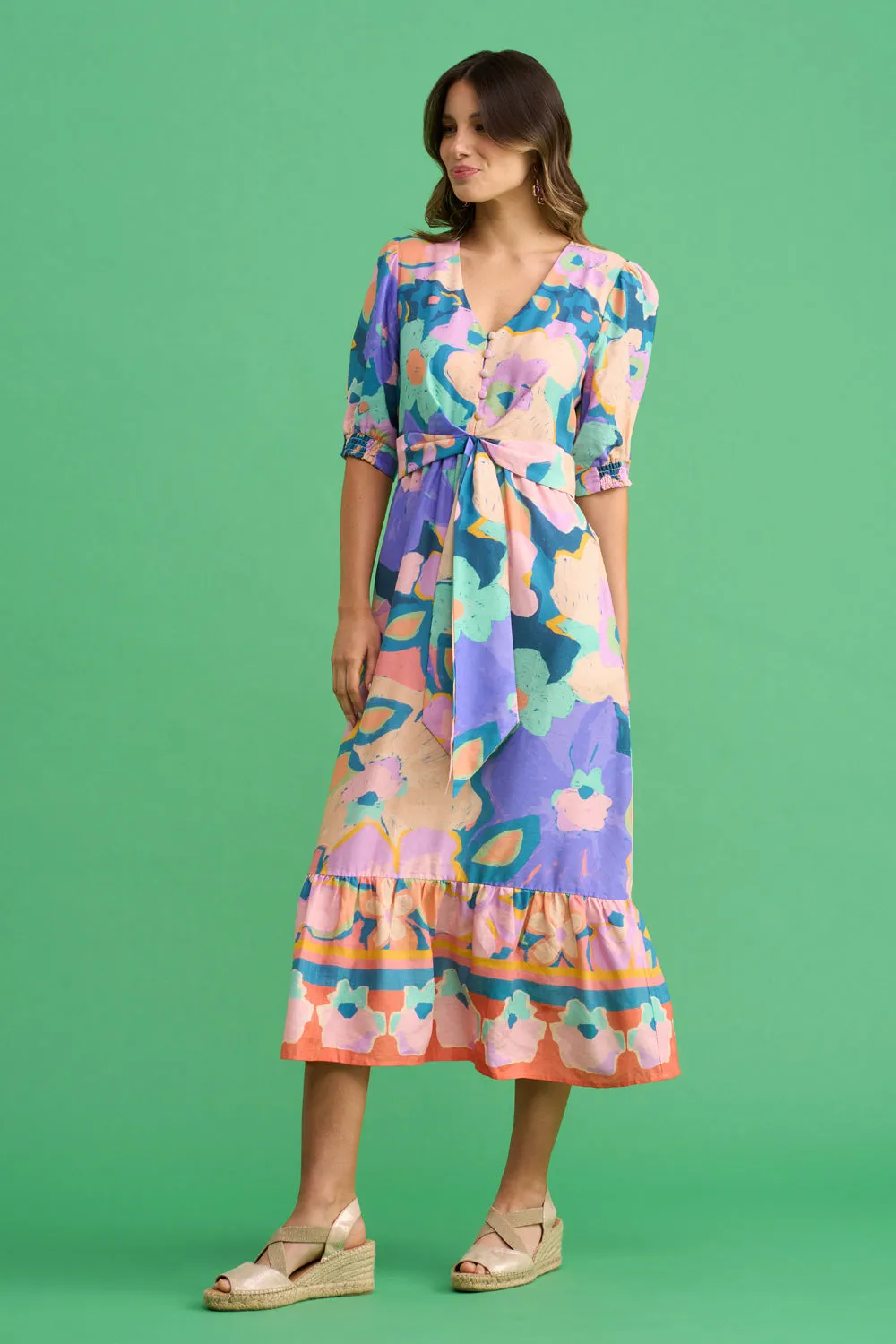 Printed Maxi Dress