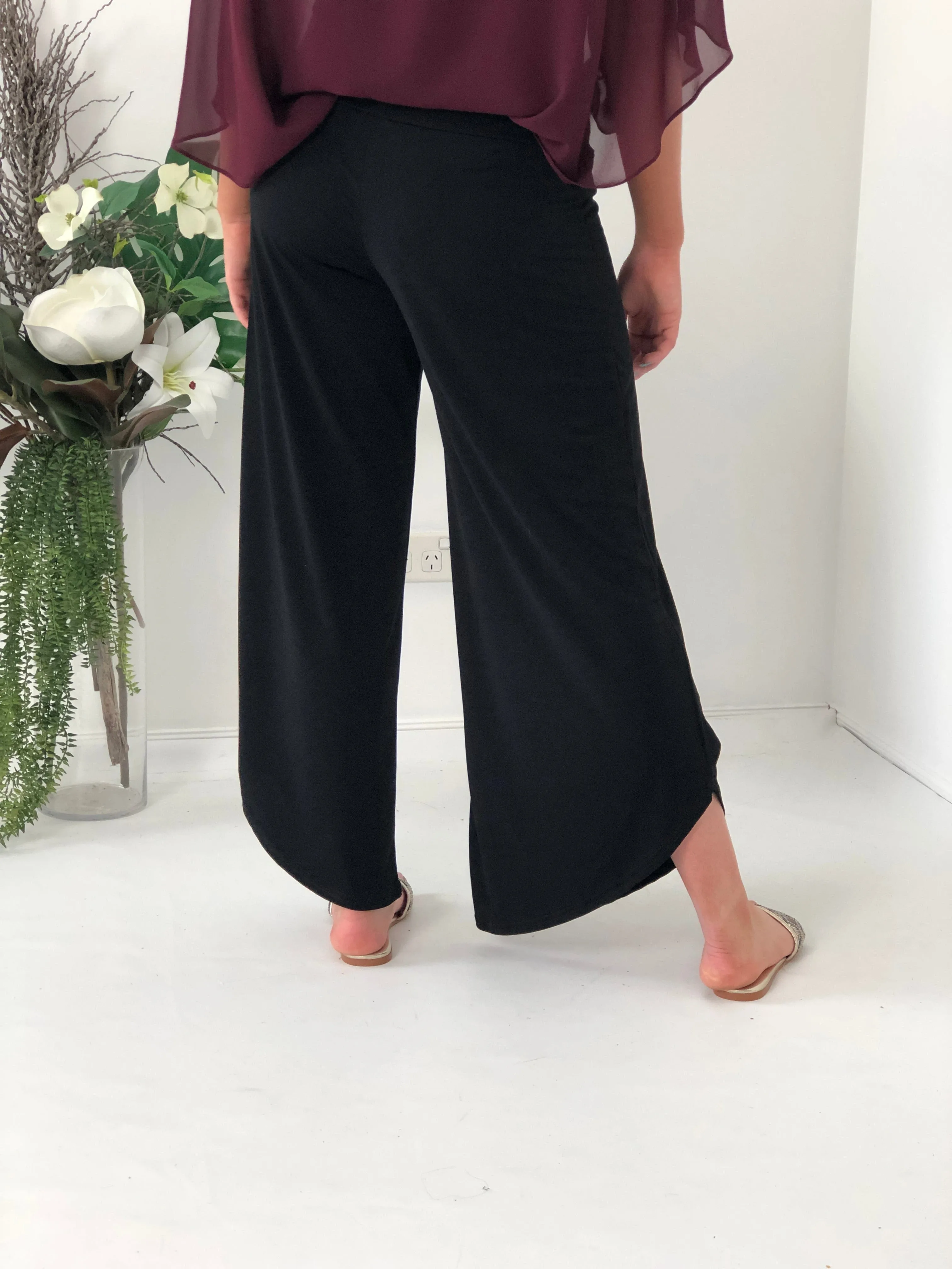 Pyrmont Black Layered Pants