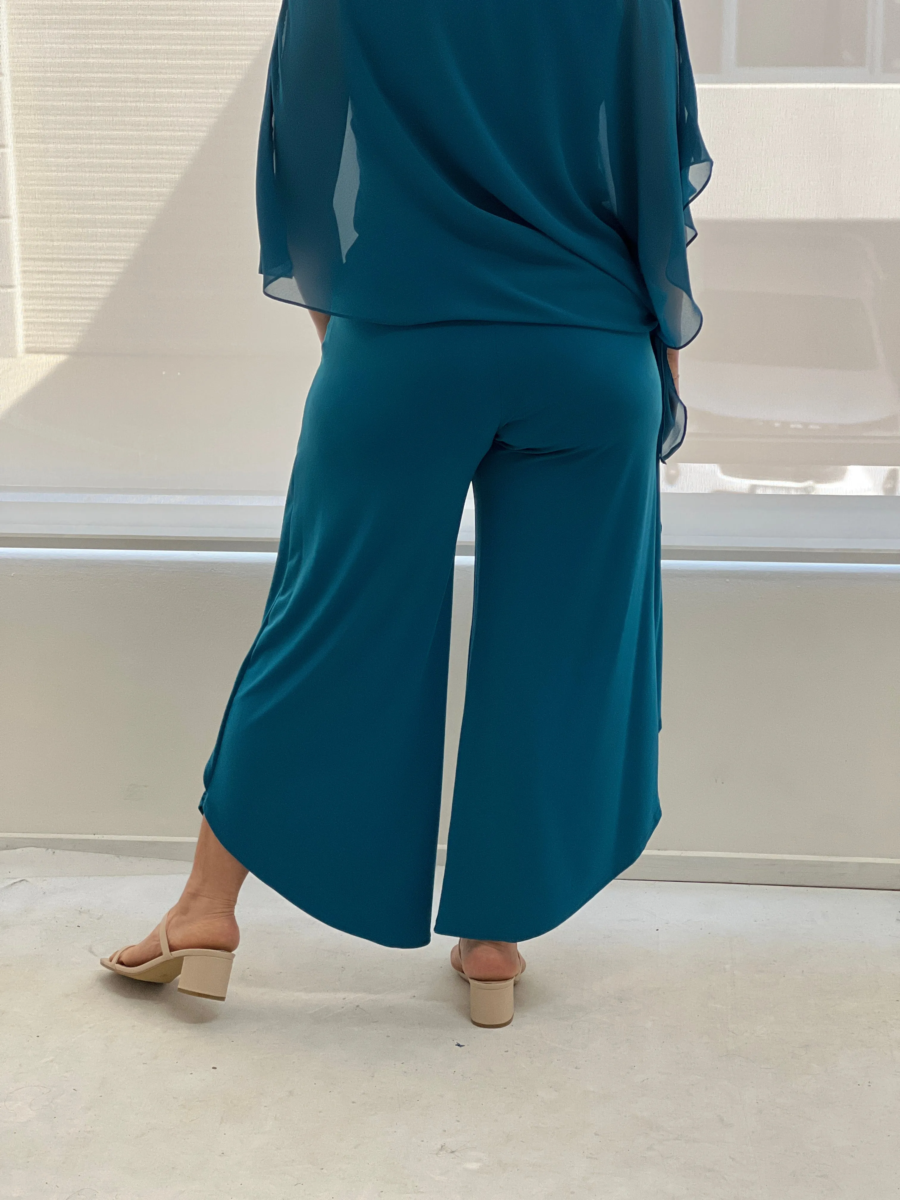 Pyrmont Teal Layered Pants