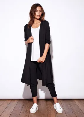 Quatro Longline Bamboo Duster Cardigan