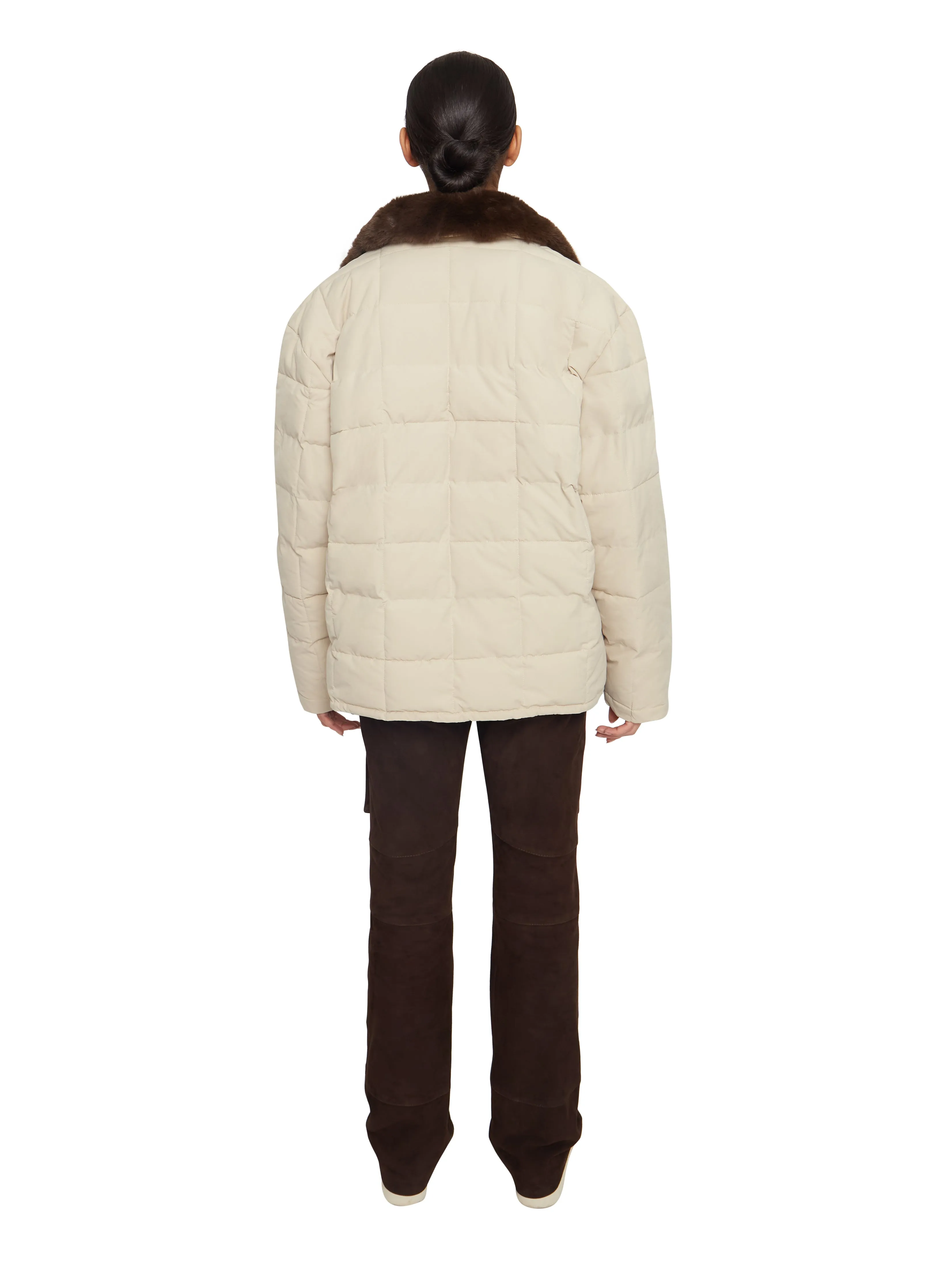 Quilted Mid Puffer Jacket