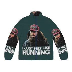 "Forrest Gump Inspired 'I Just Felt Like Running' Puffer Jacket"