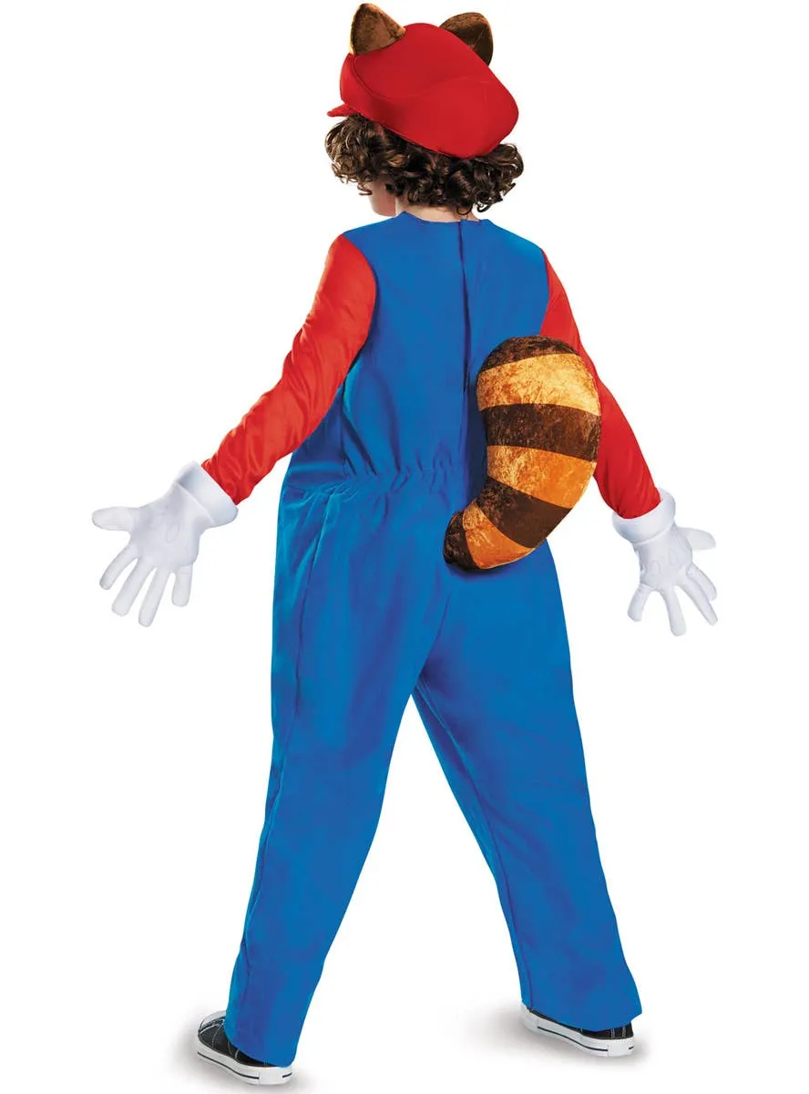 Raccoon Mario Boys Deluxe Super Mario Costume