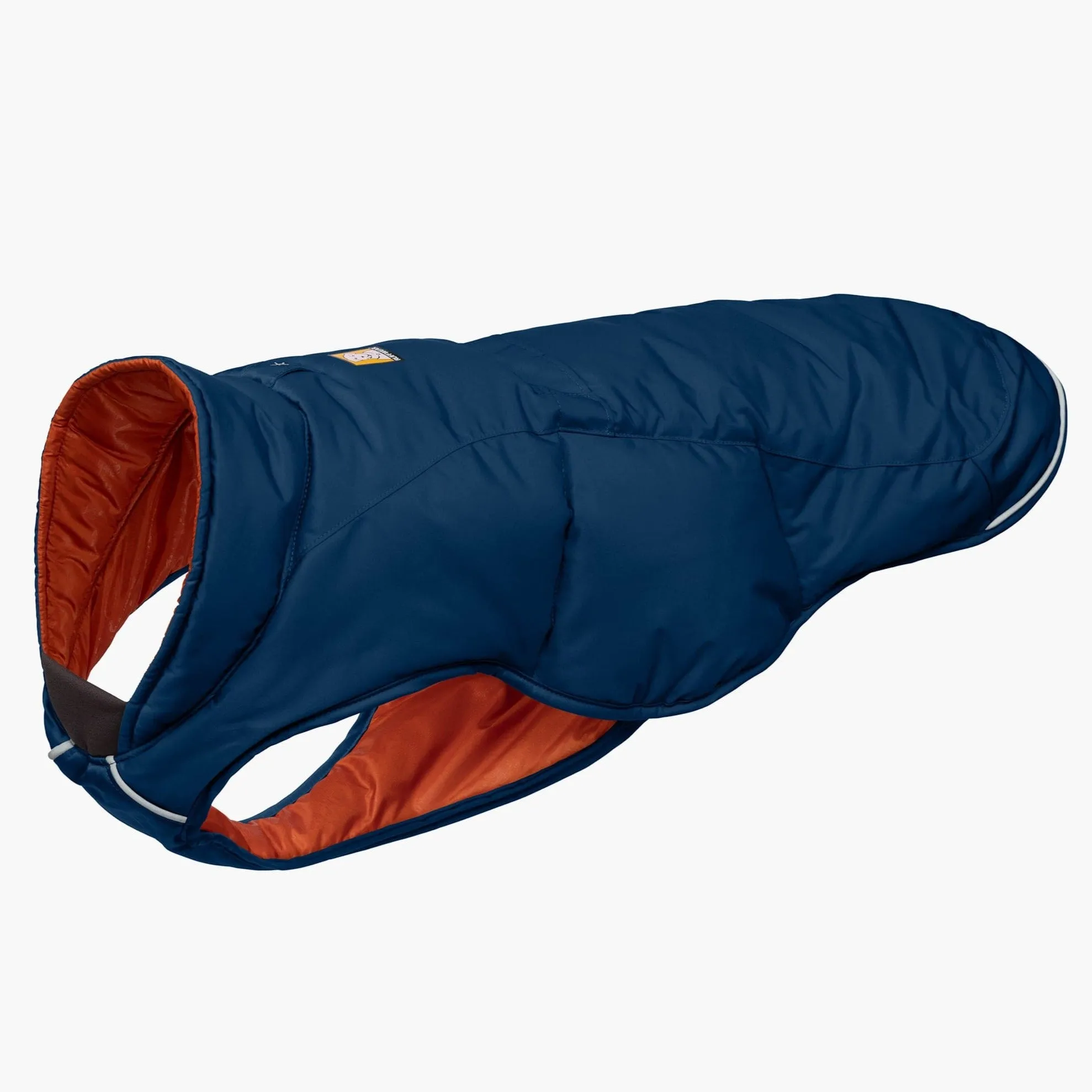 Ruffwear Quinzee Insulated Blue Dog Jacket | Packable, Warm & Ready for Winter Adventures