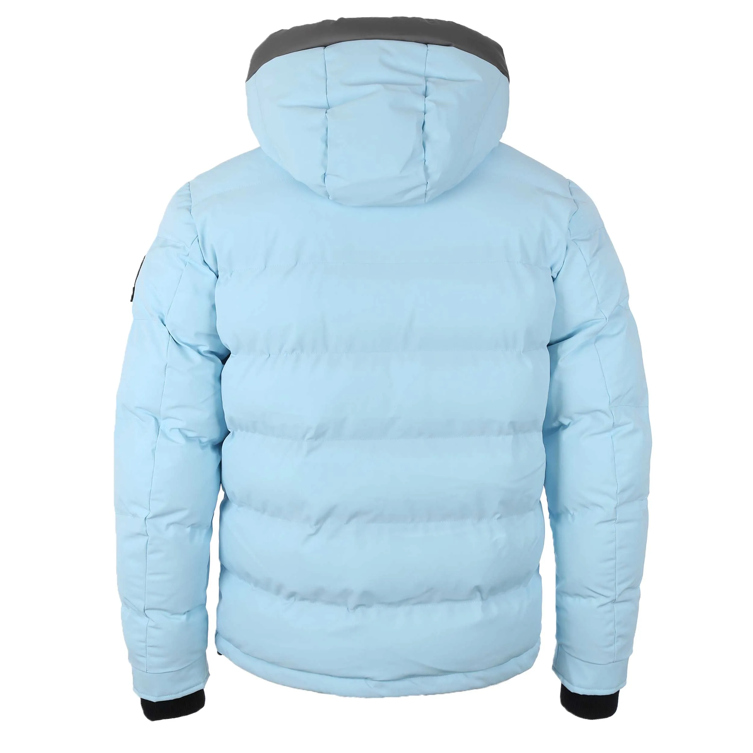 Sandbanks Banks Puffer Jacket in Crystal Blue