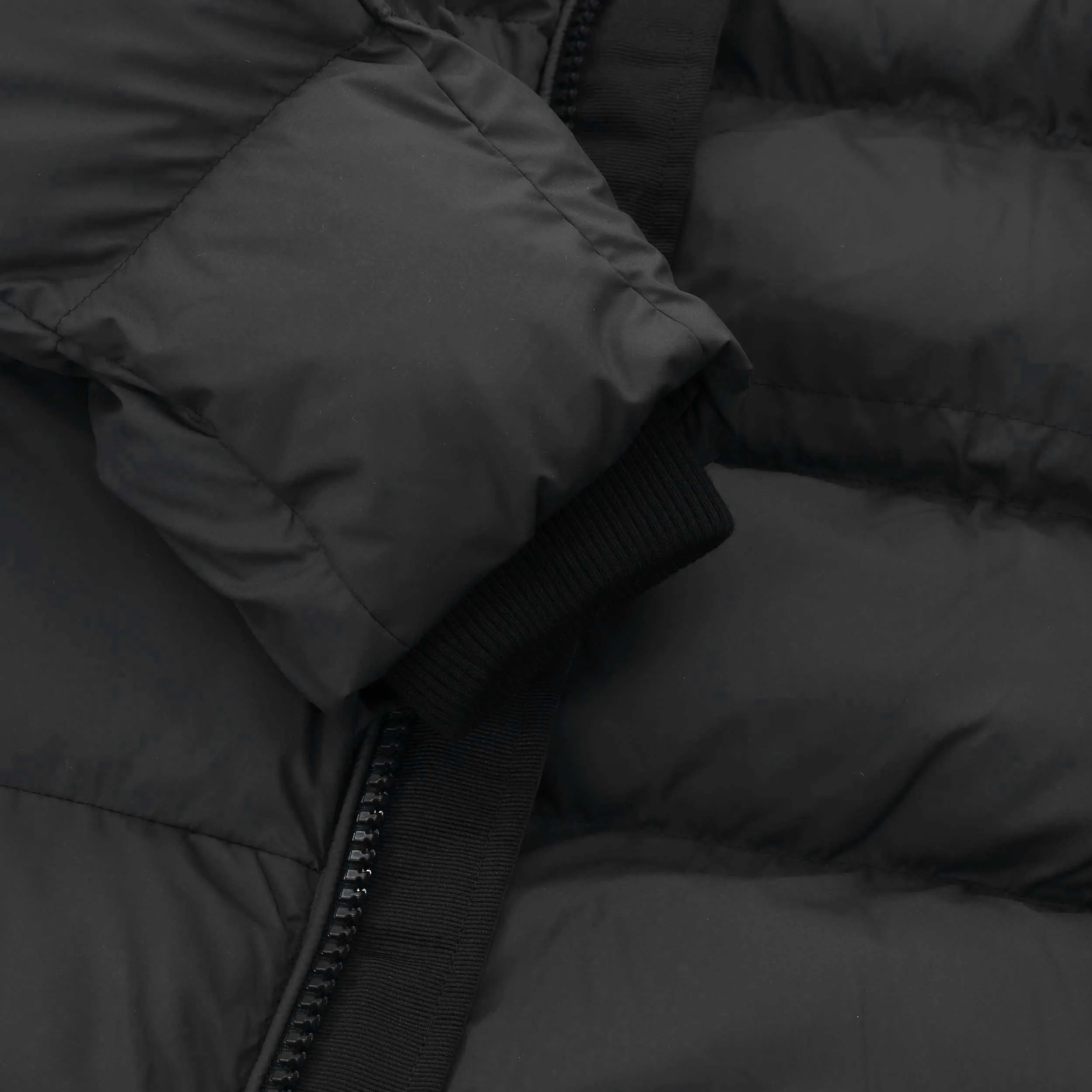 Sandbanks Ravine Mid Puffer Jacket in Black