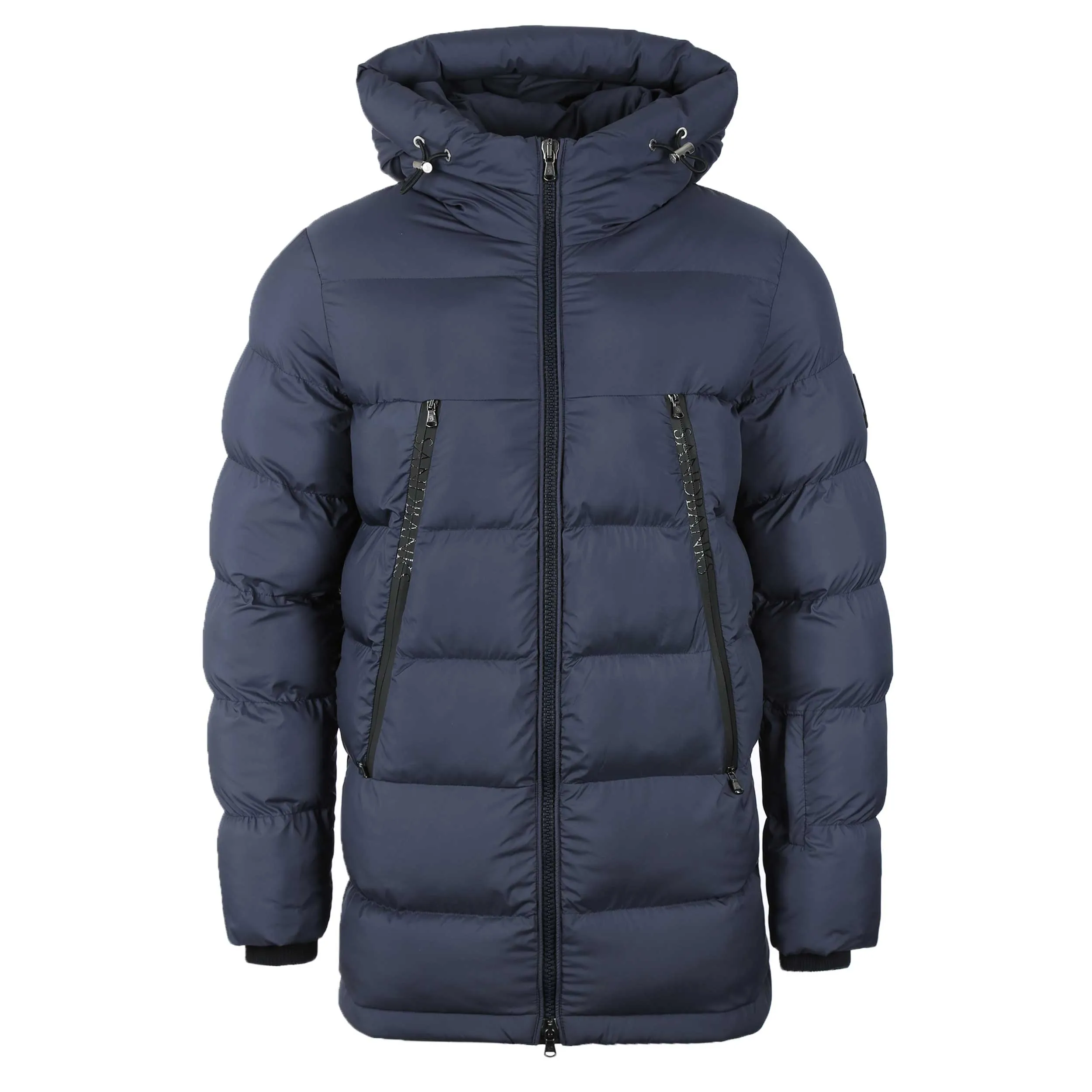 Sandbanks Ravine Mid Puffer Jacket in Navy