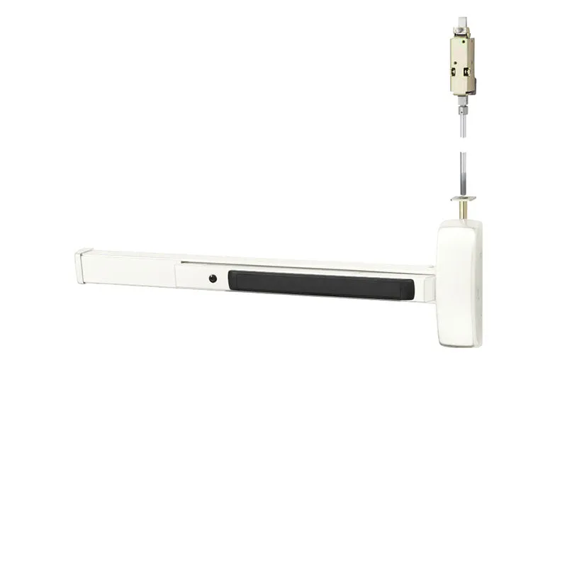 Sargent NB-AD8610F Concealed Vertical Rod Exit Device, 33-36" W Door, Exit Only, Multi-Function, LBR, For 1 3/4" TK  Alum Drs, 84" up to 96" Door Ht