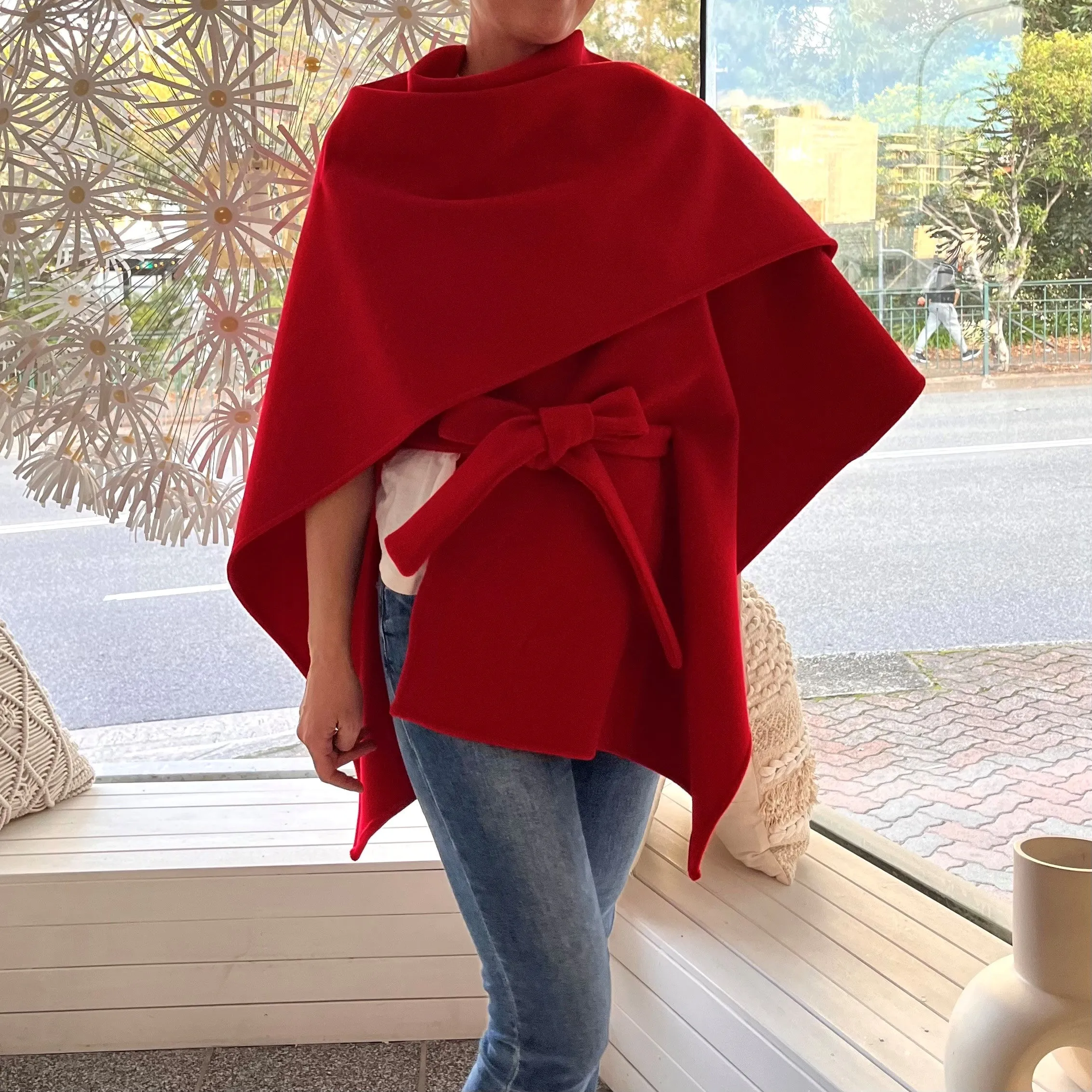 Sophia Wool Cape