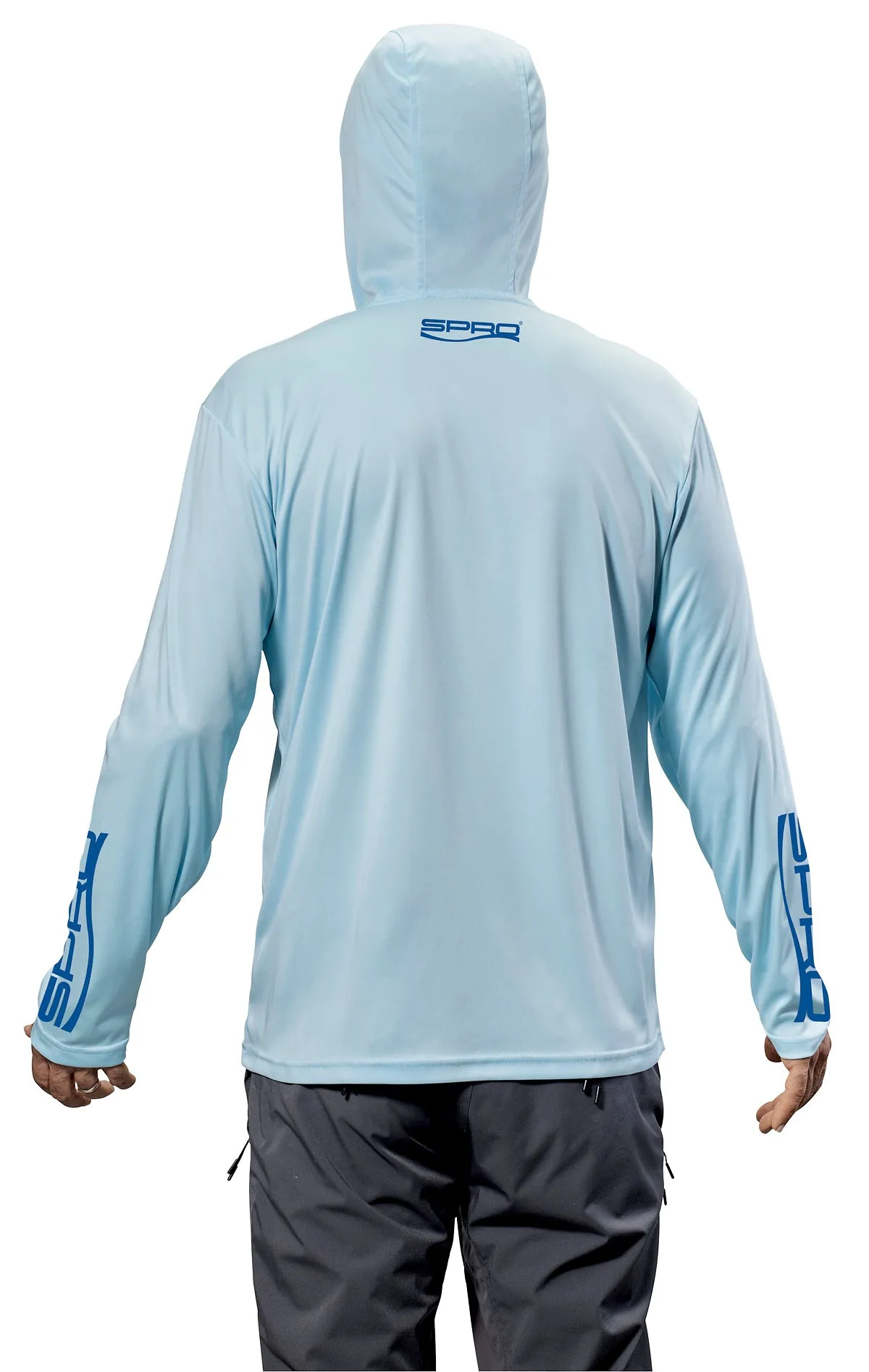 SPRO SUN HOODIE LIGHT BLUE