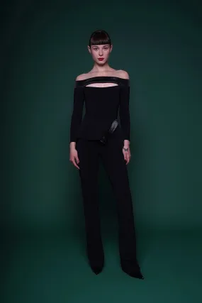 THAIS VELVET JUMPSUIT