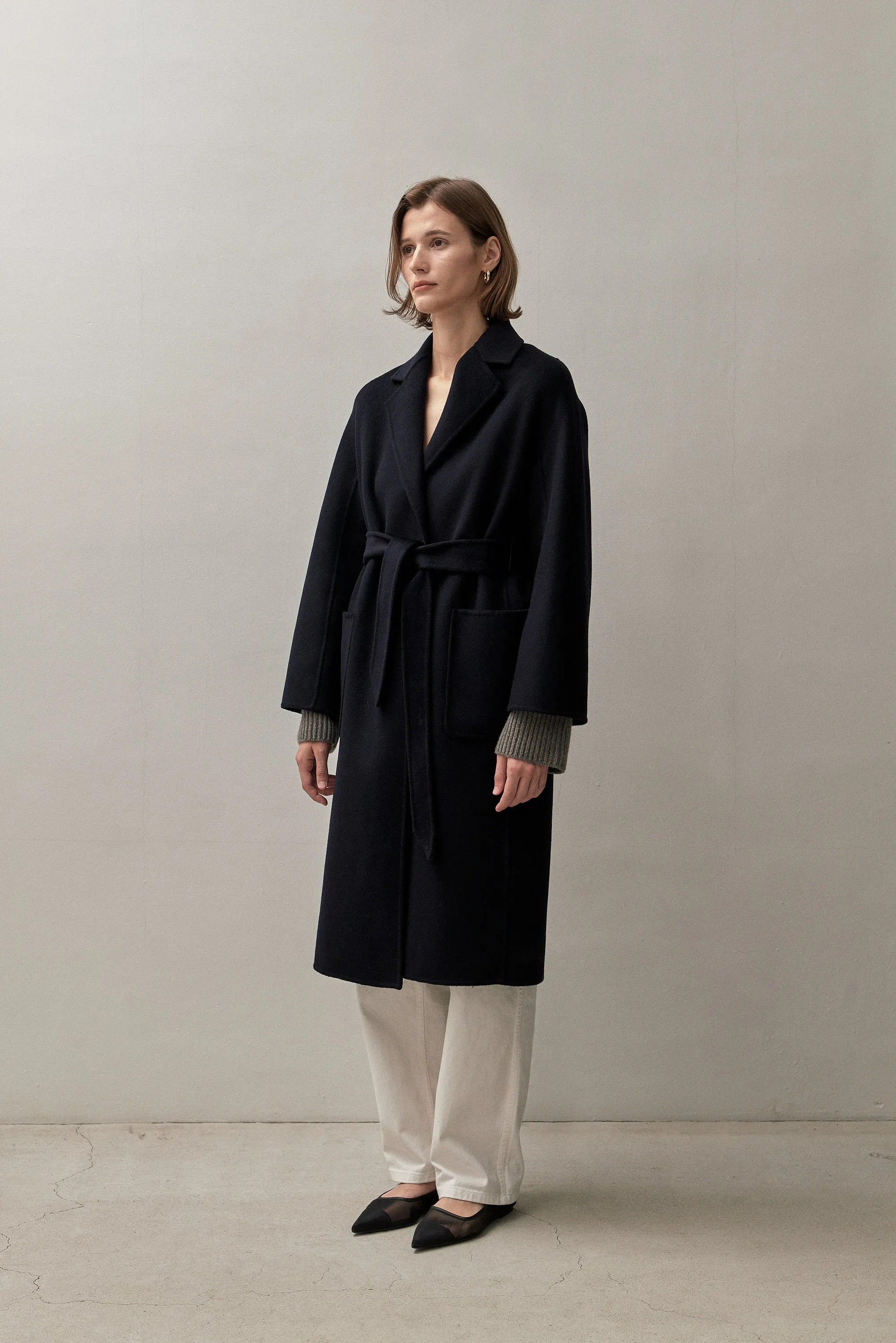 THE CLASSIC COAT - NAVY 90/10