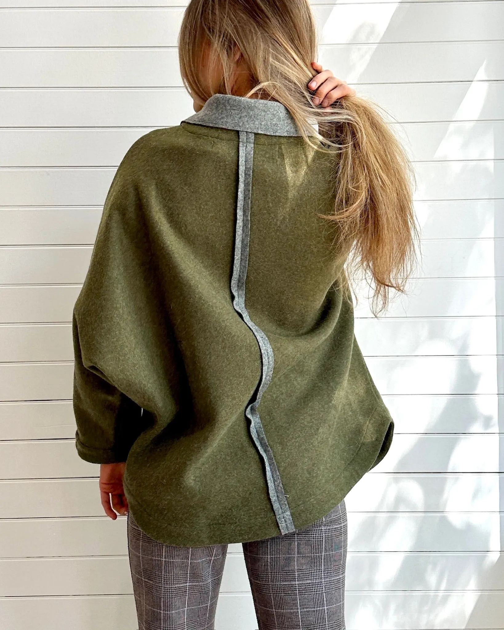 The Leslie Jacket- Olive