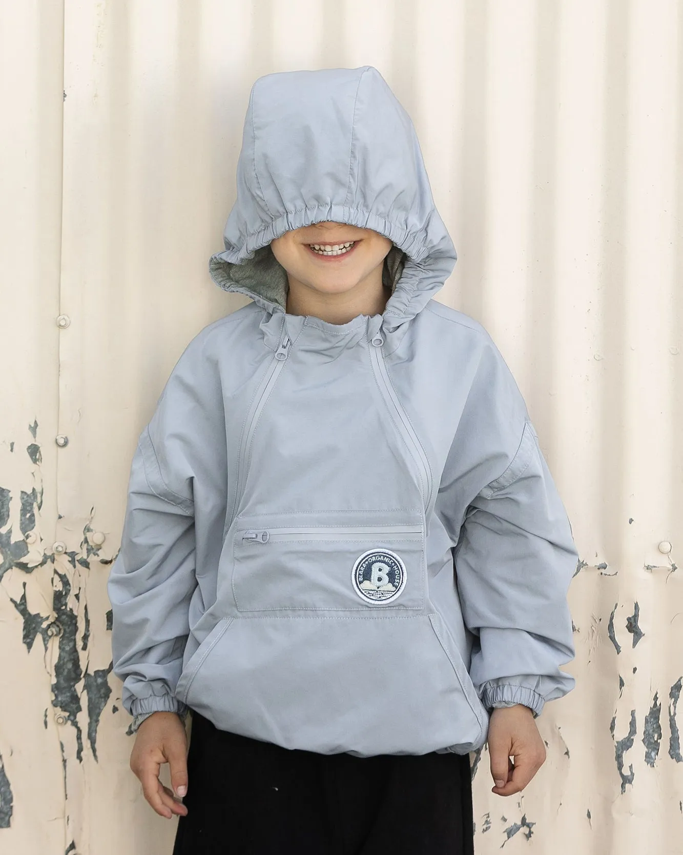 Water-resistant Hooded Anorak