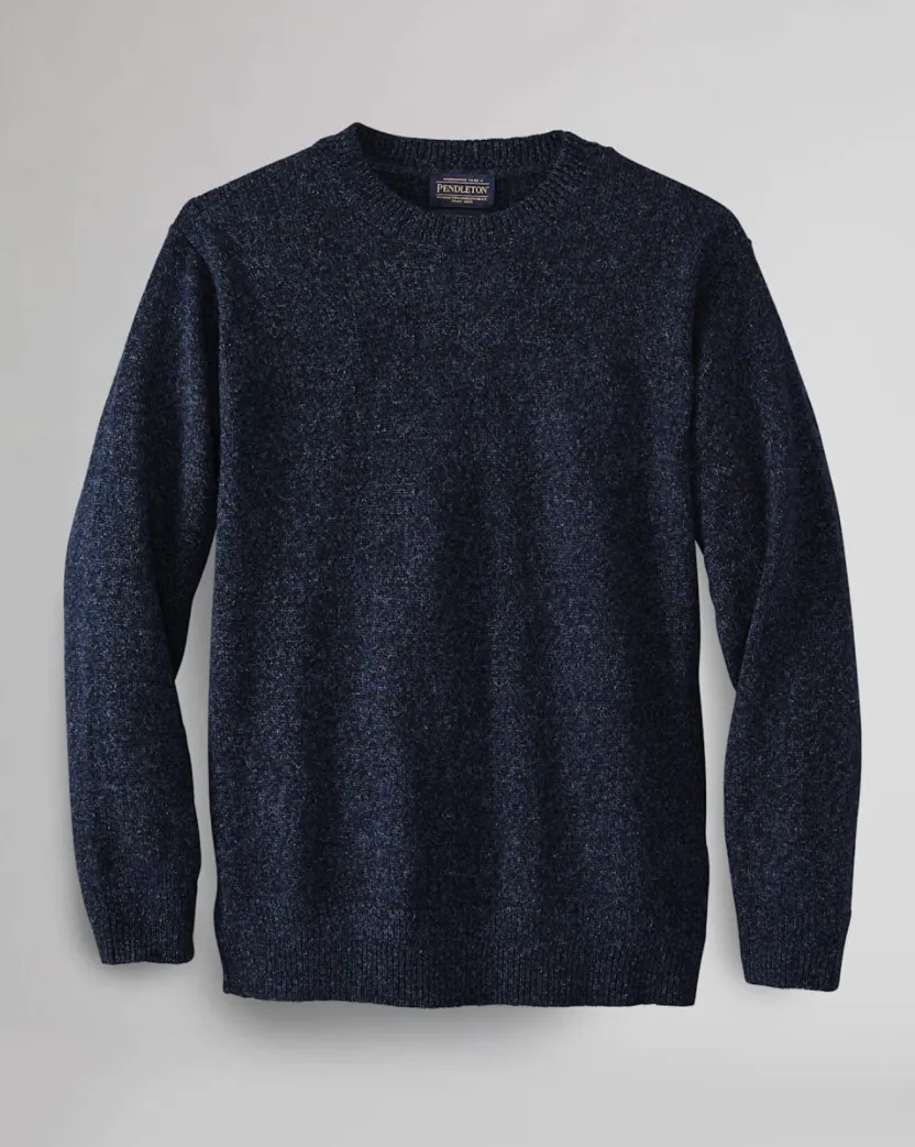 Wool Crew<br>Indigo Heather